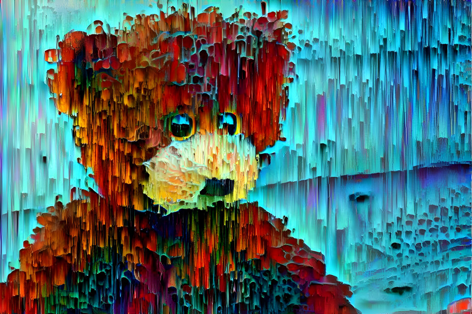 Colored bear2