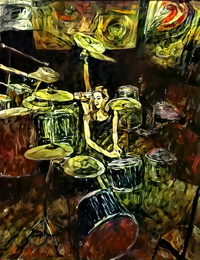 Drummer-girl