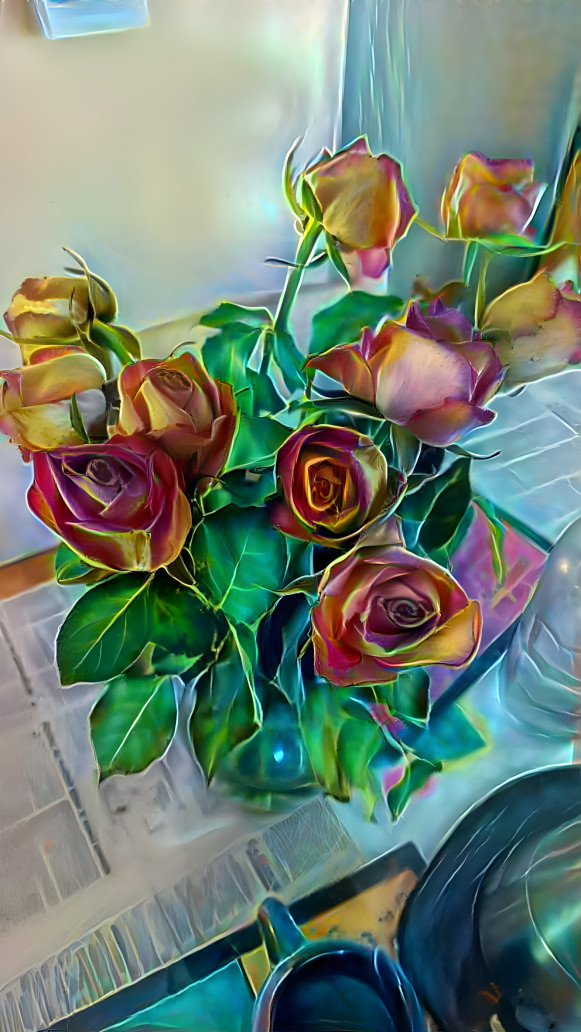 Wilted roses