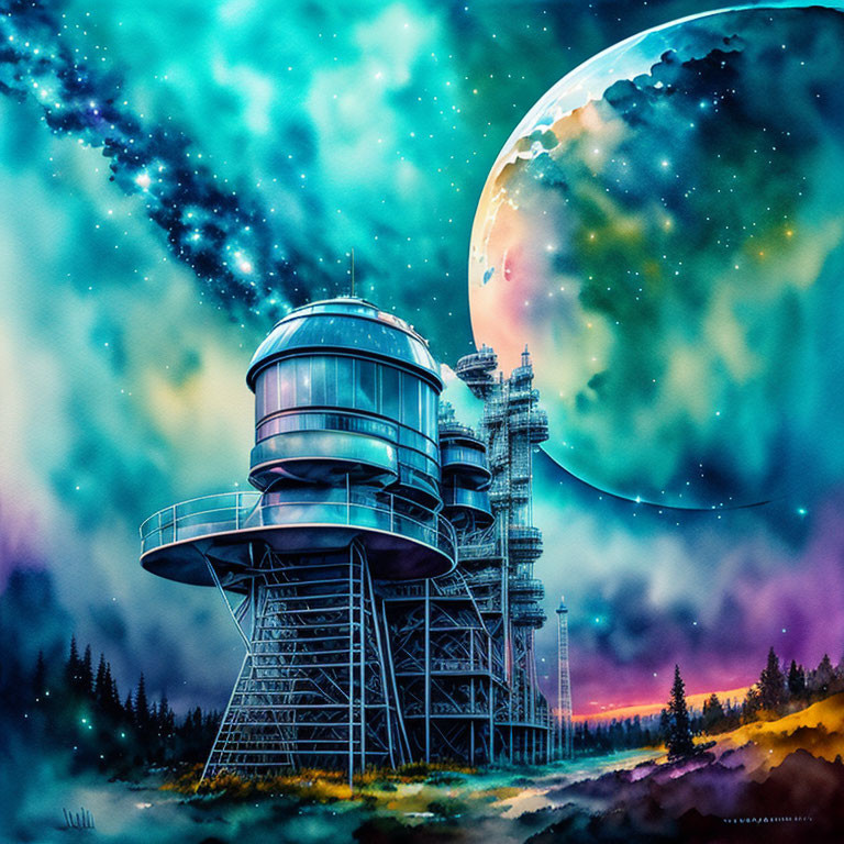 psychedelic Stargazing headquarters 
