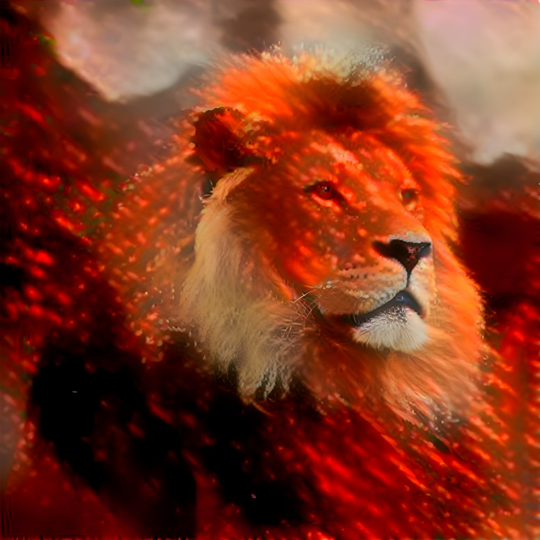 fire lion