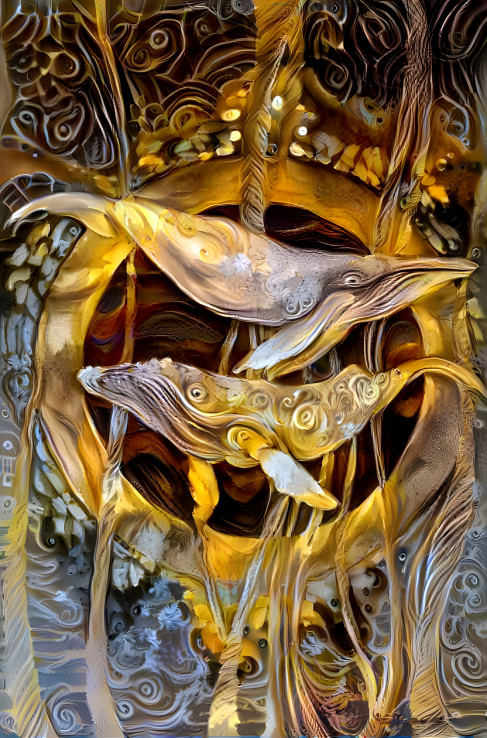 Golden whales