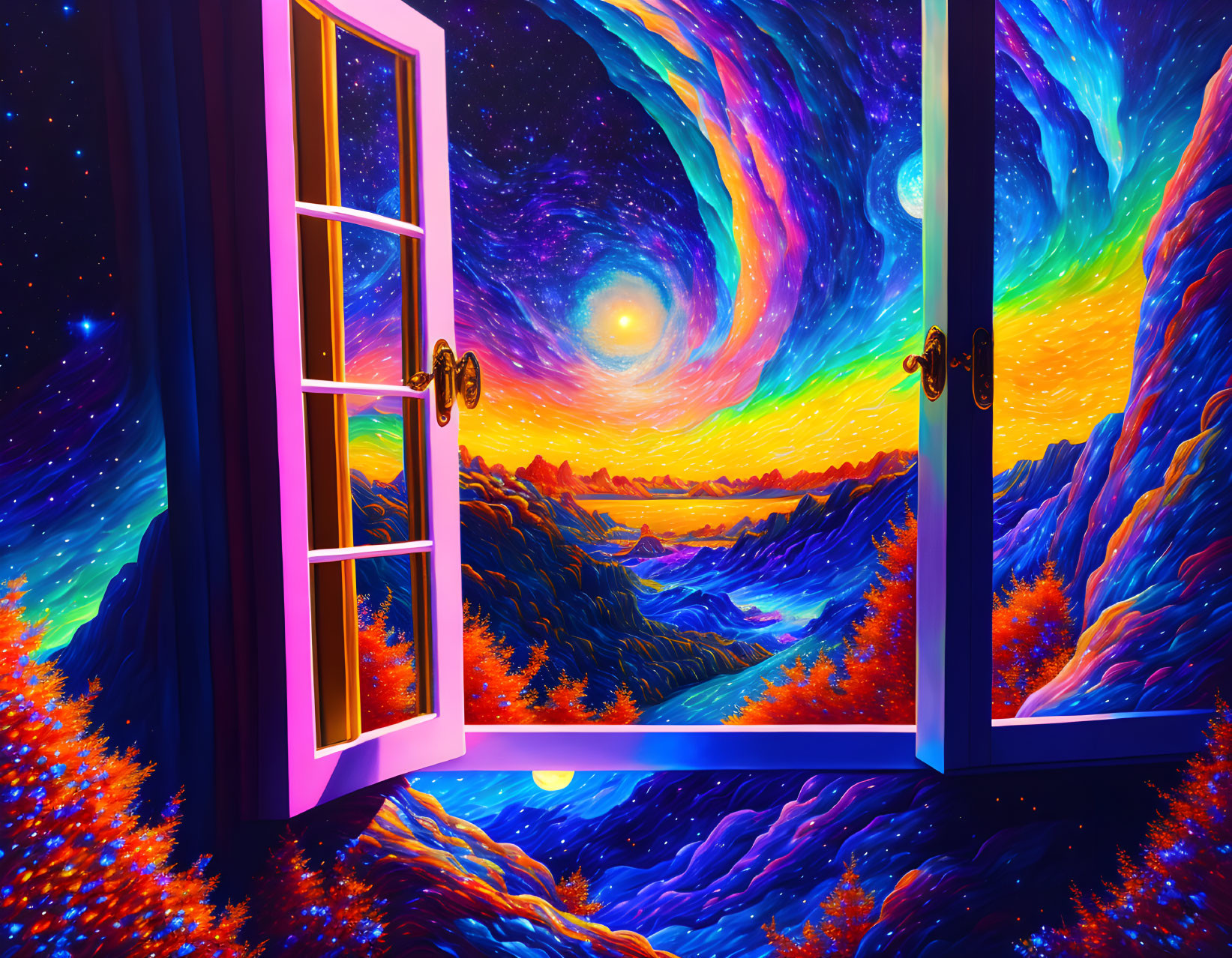 the window of universes