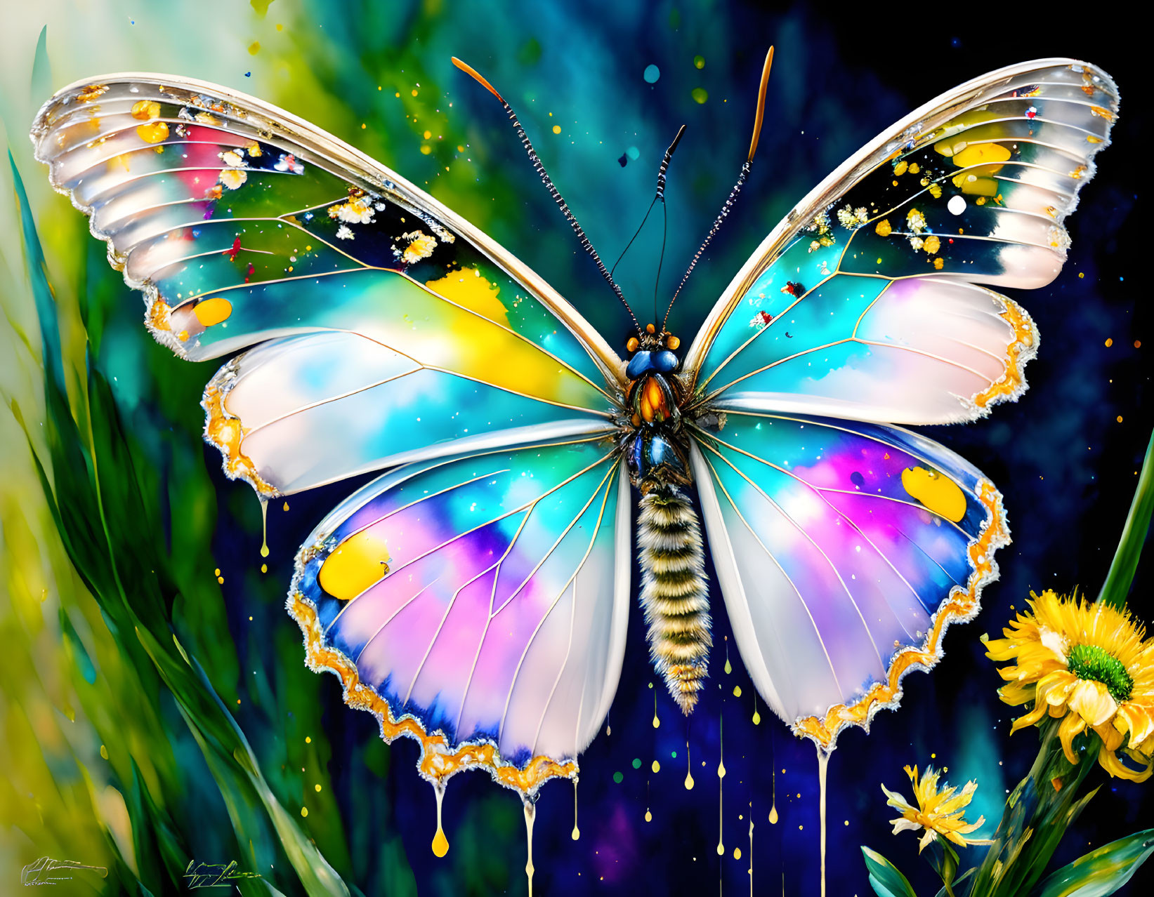 glasswinged butterfly