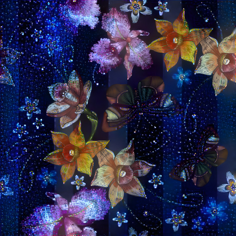 Starlight And Flowers