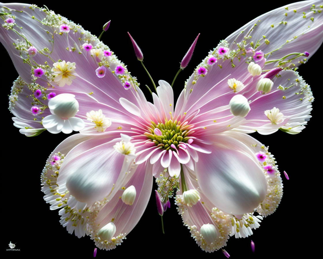 Floral Butterfly 3