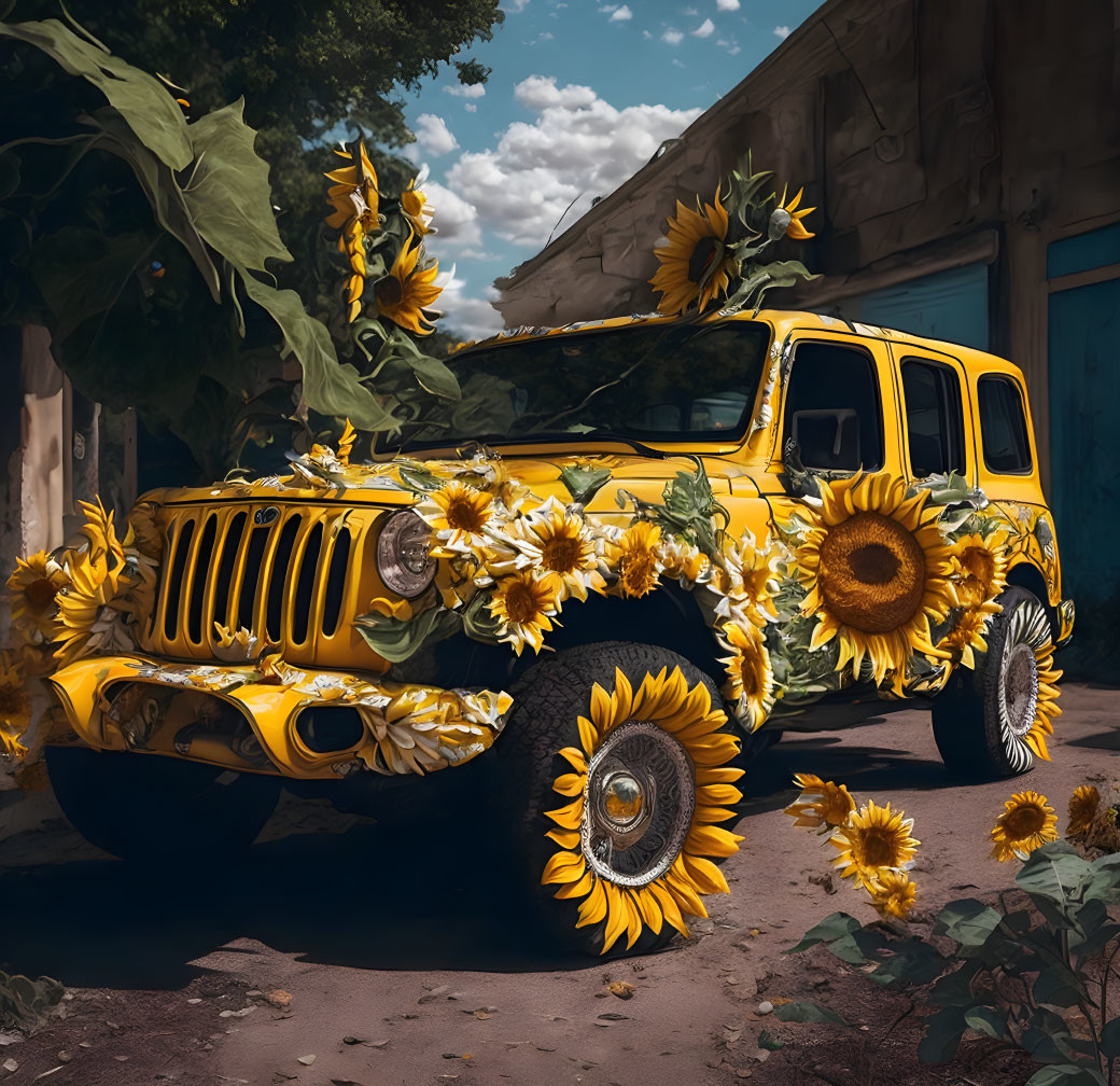 The Jeep Sunflower