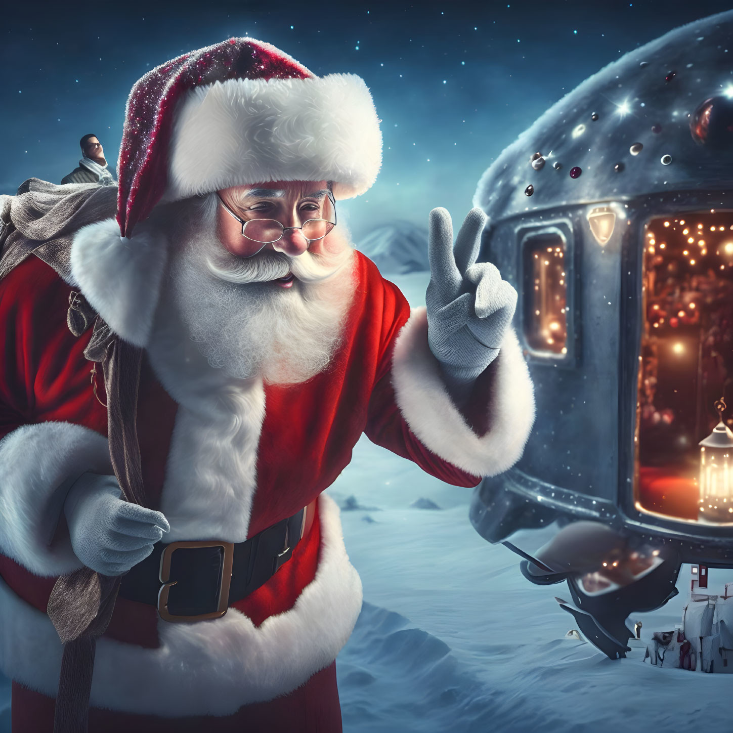 Santa's UFO