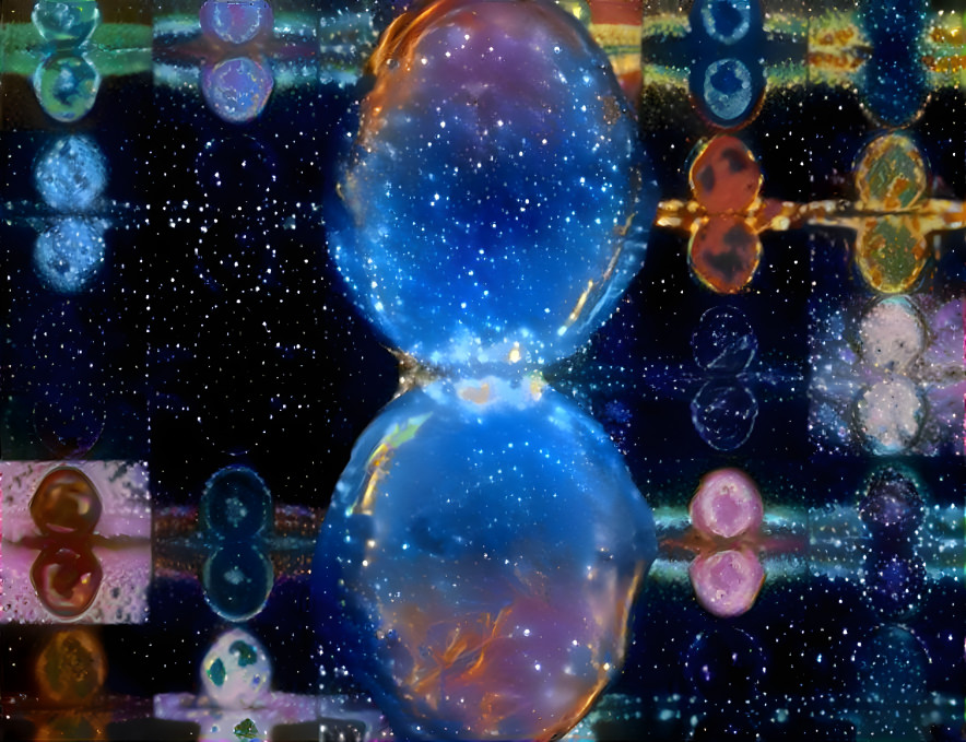Meta Deep Dream Fermi Bubbles