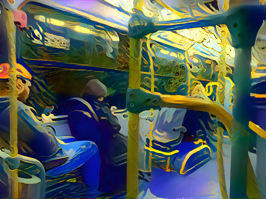 Bus ride in Curitiba