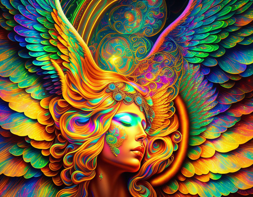 Psychedelic Angel