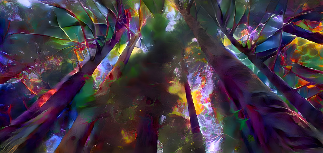 Stained Glass Forest
