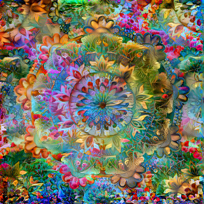 Colorful Flower Mandala