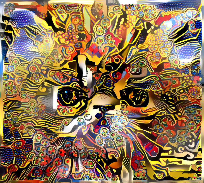 Ancient Aztec cat god