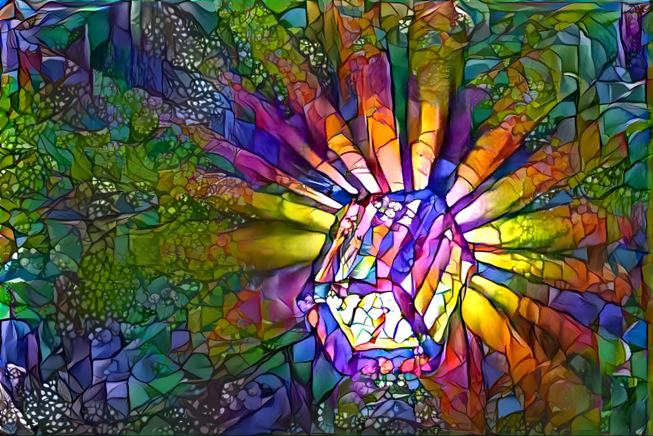 Kaleidoscope explosion