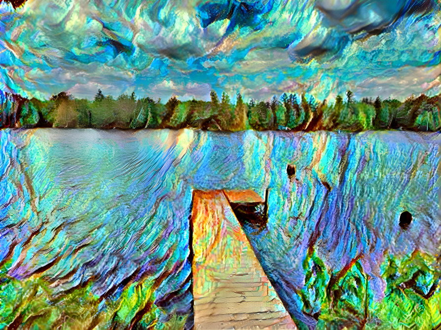 a moment at the lake