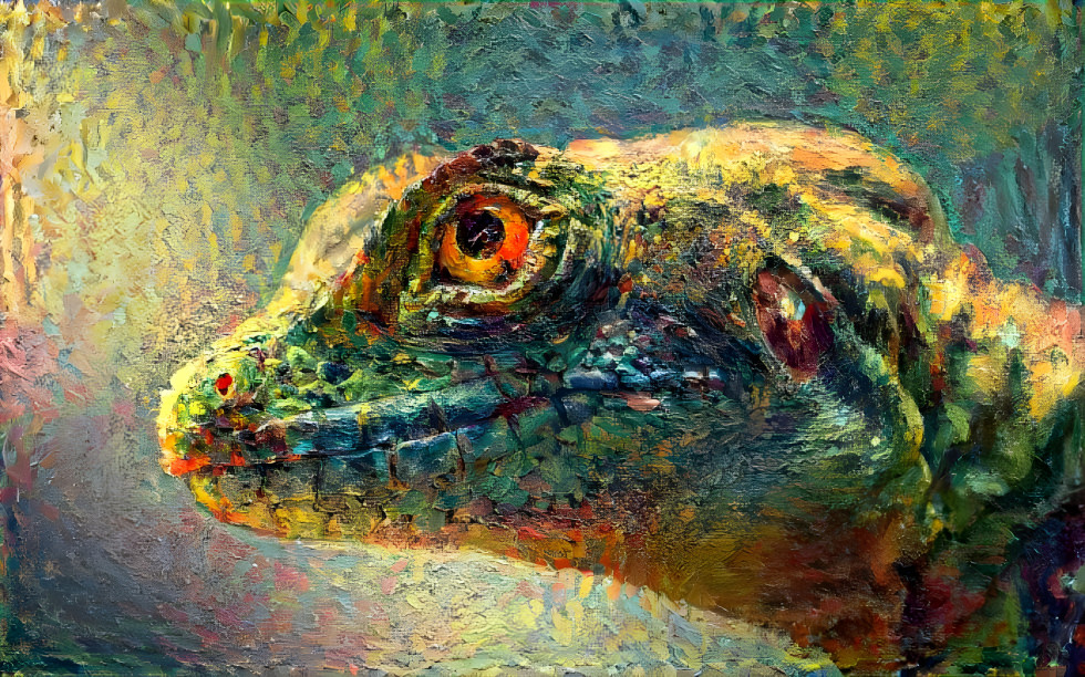 Lizard Impressionism