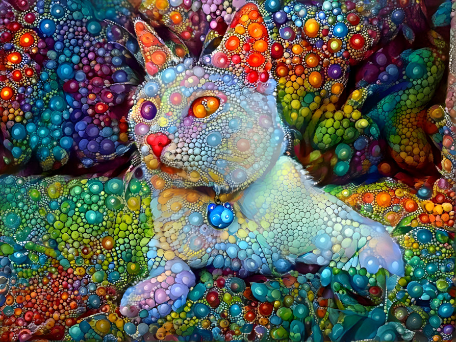 bubbly kitty