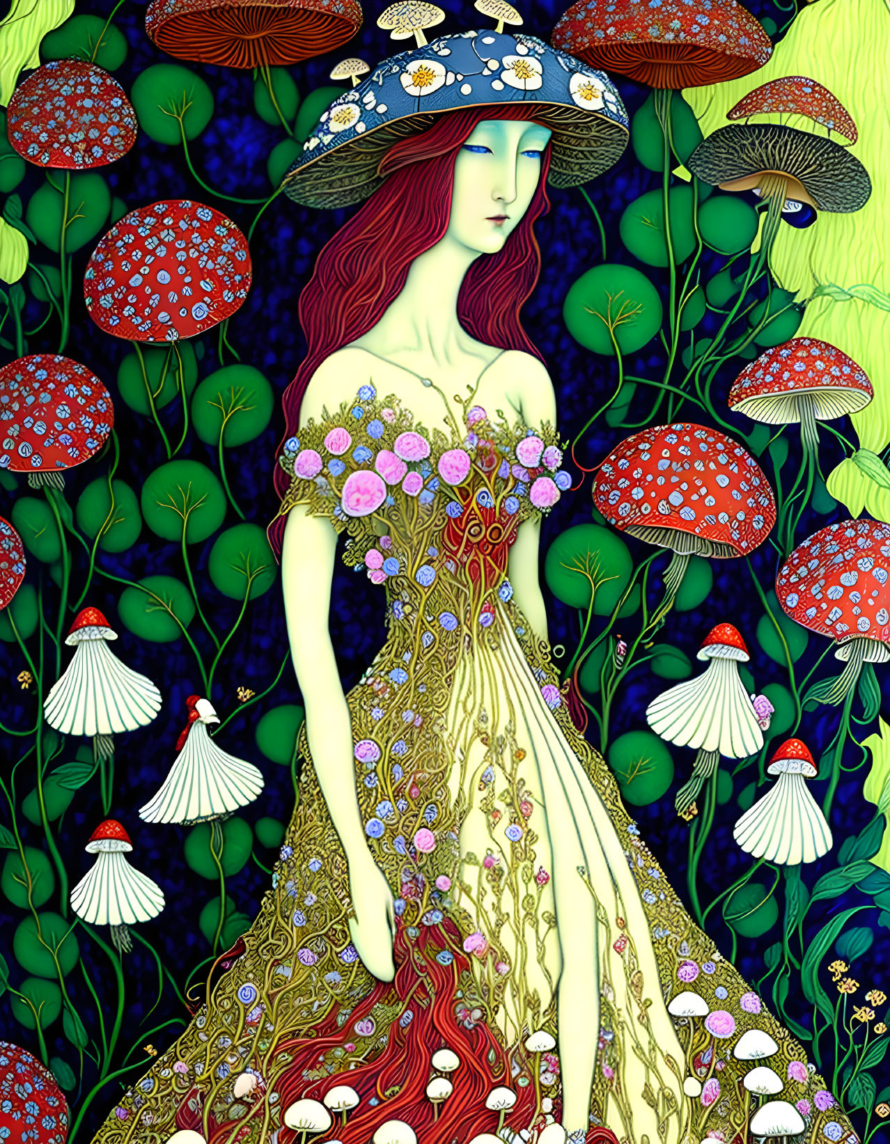 Mushroom Lady