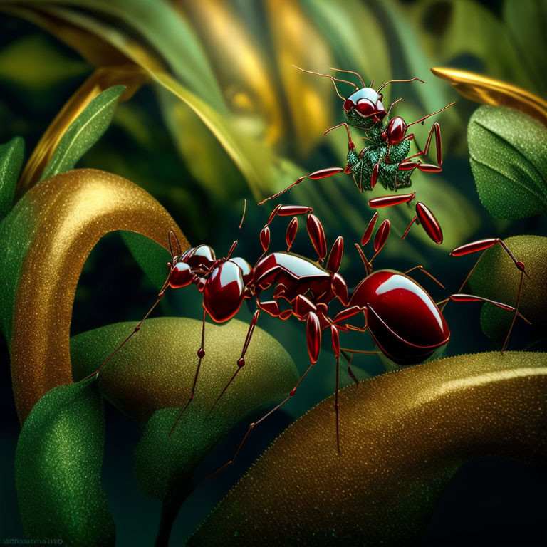   red Ants ..