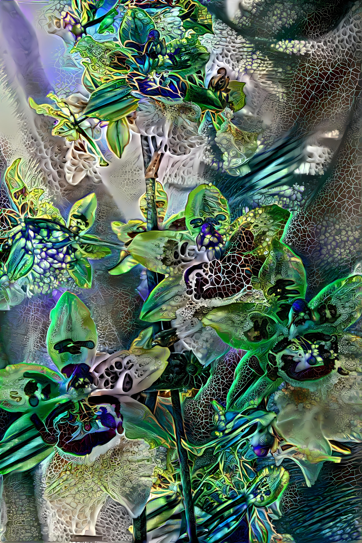 Kaleidoscopic Orchid