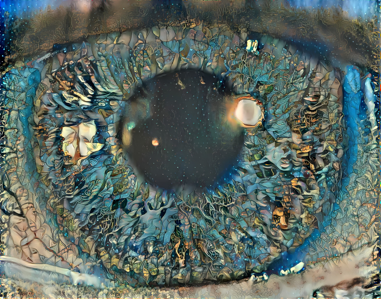 Eye of the Beholder/ Blue