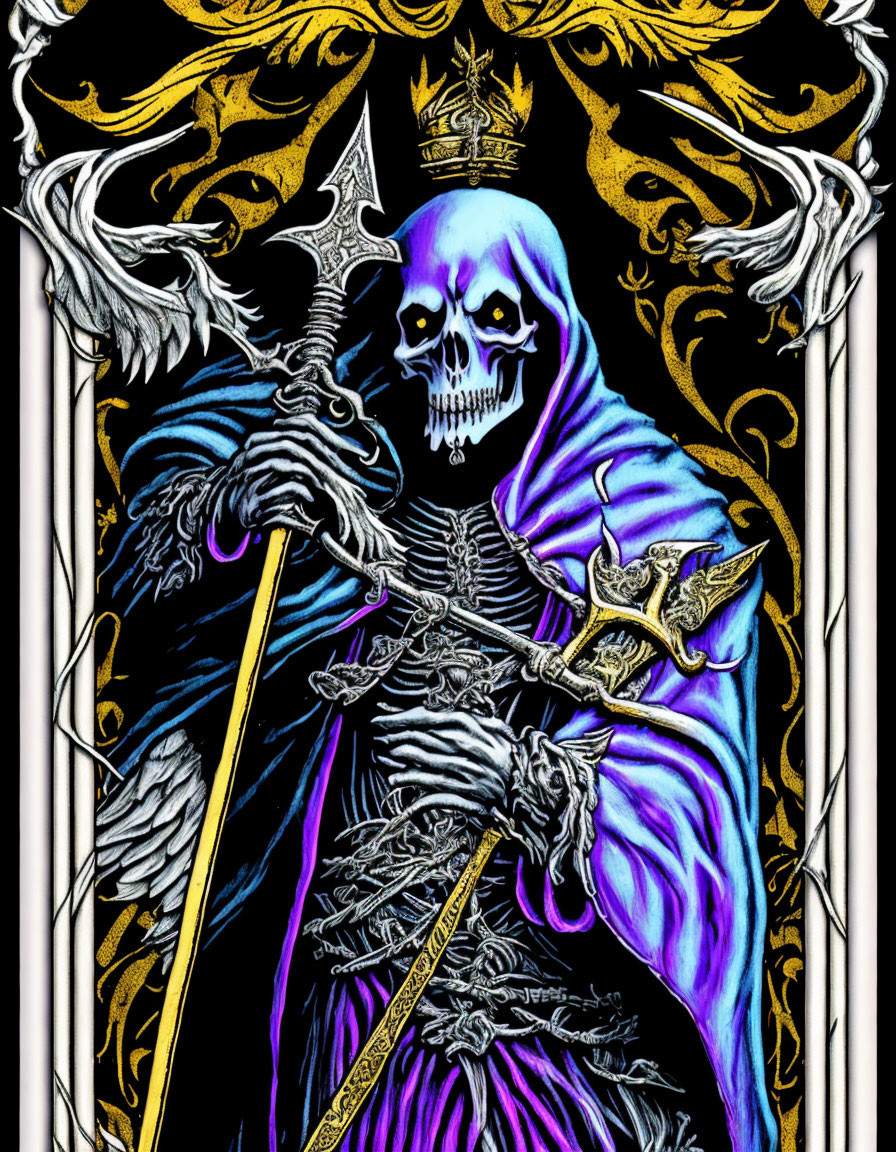 Grim Reaper tarot card