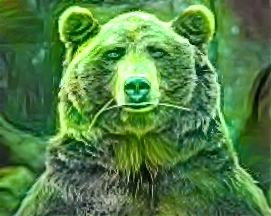 GREEN BEAR