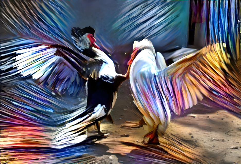 Rooster battle