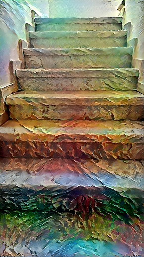 Stairs - the way to success
