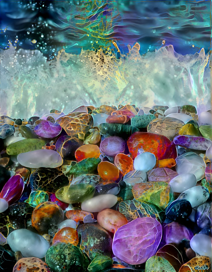 Gemstones at the Sea