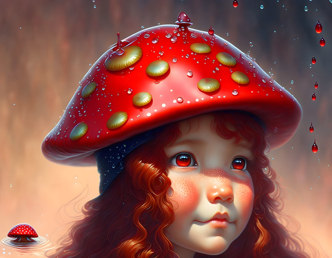 Mushroom girl