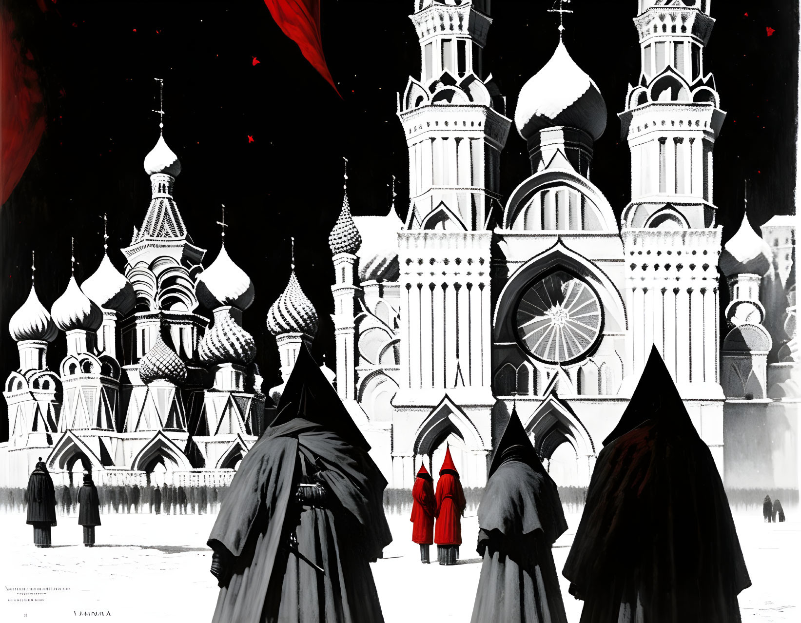 ghosts in Red Square