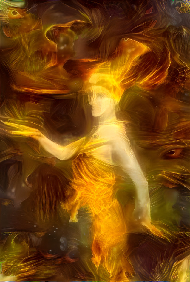 Golden Flame Dancer