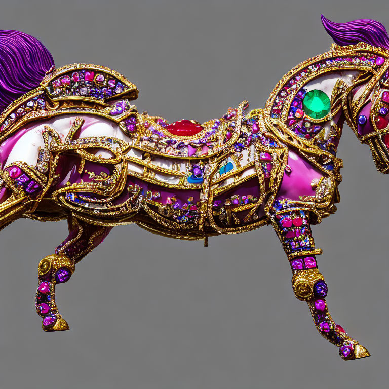 Jewel Carousel Horse