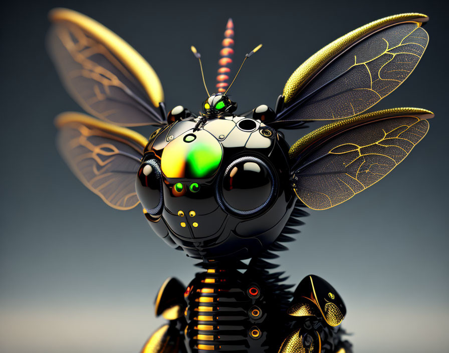 Dragonfly Bot Warrior