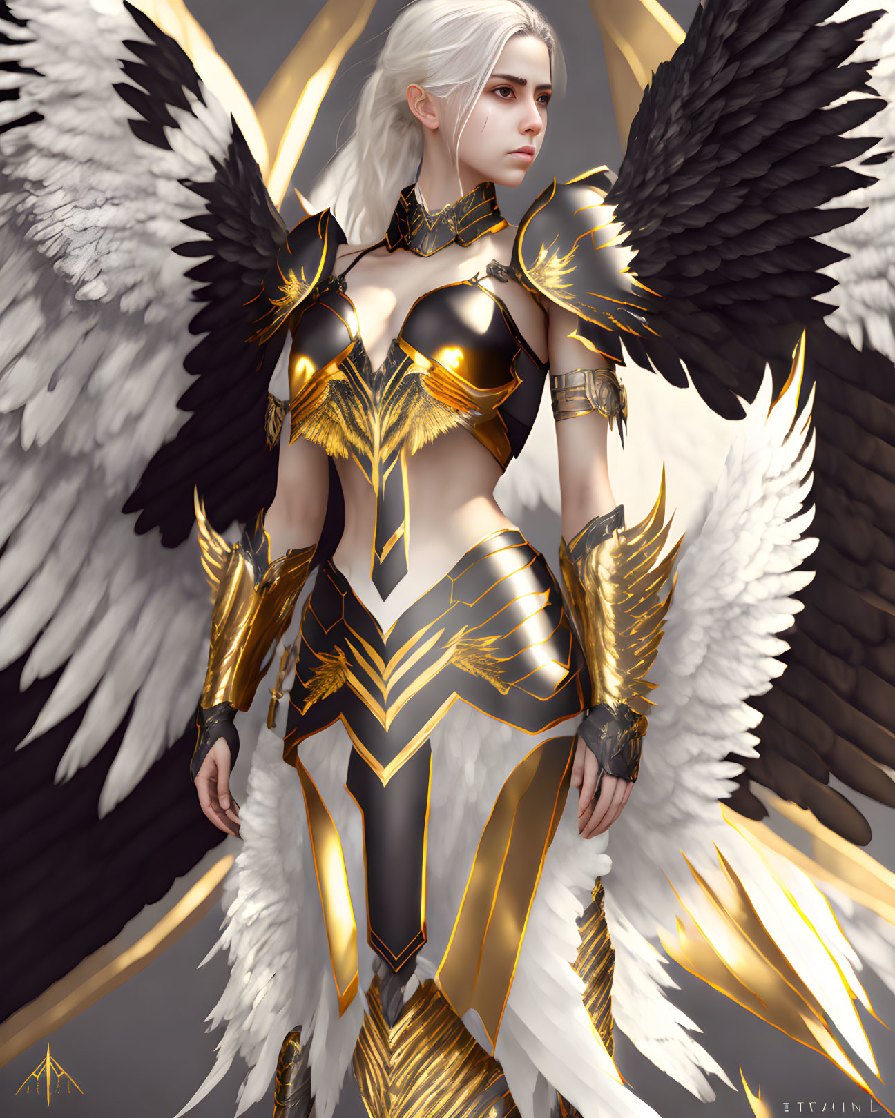 Battlements angel