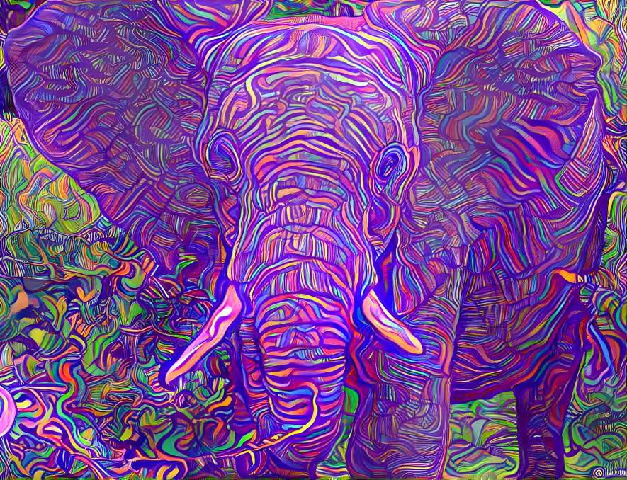 Pink Elephant - Elefante Rosa