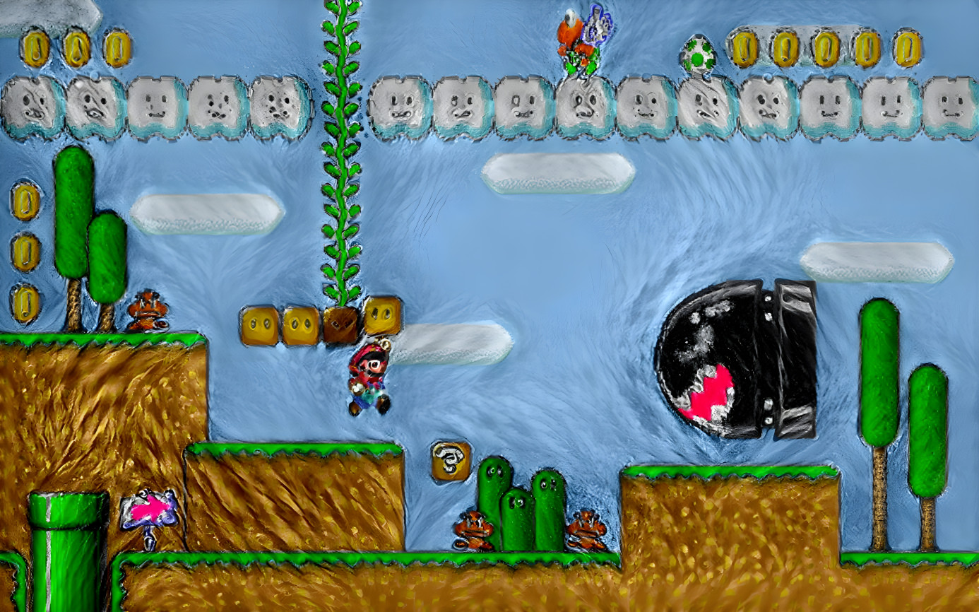 Super Mario World - SNES - 16 bits