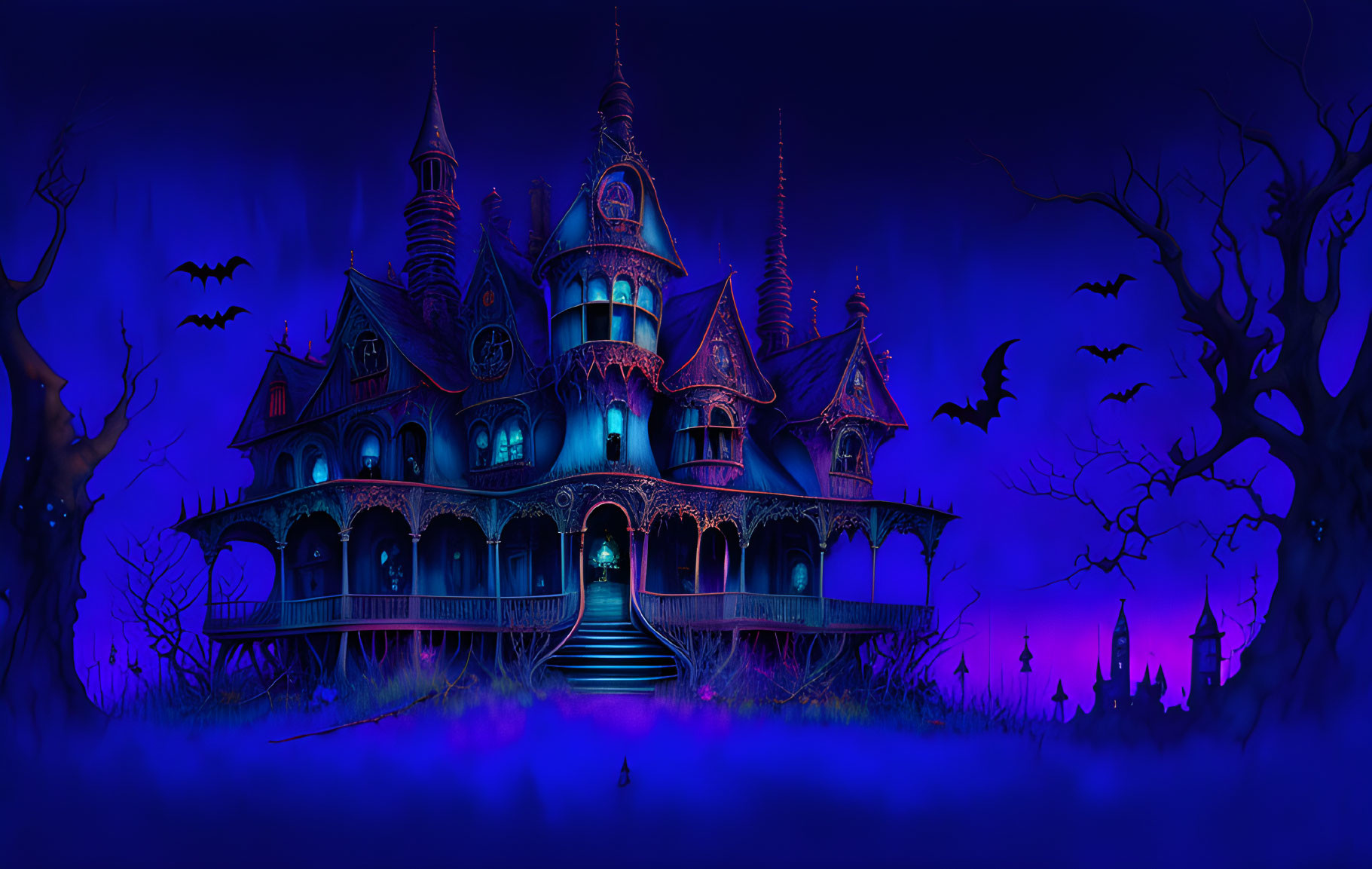 Windows: Blue Mansion of Death