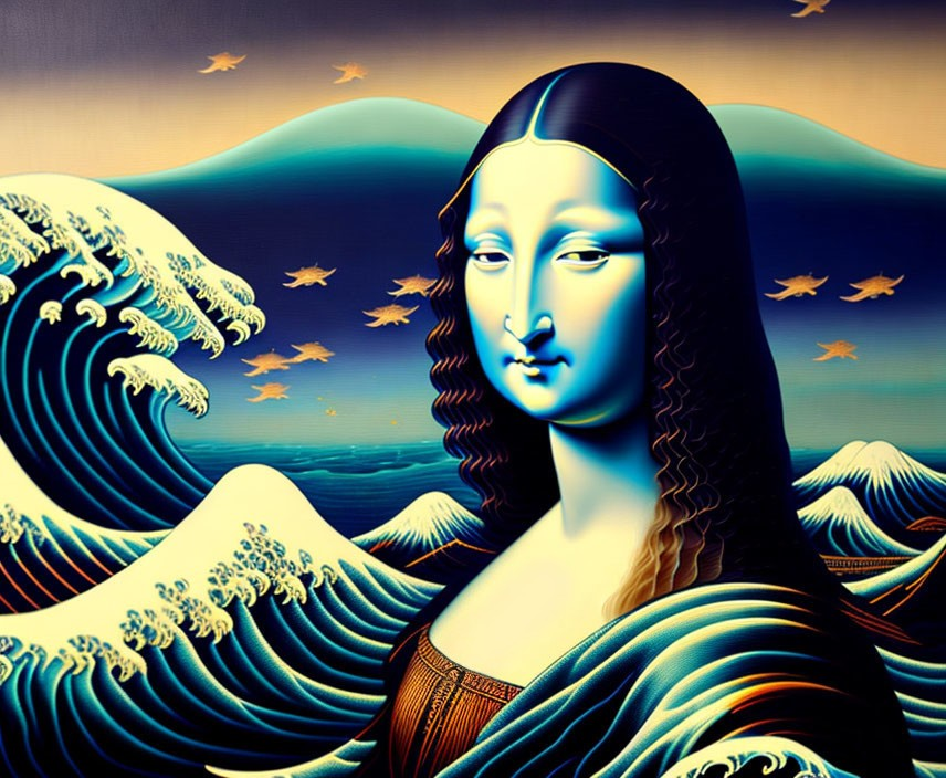 Mona Lisa of Kanagawa