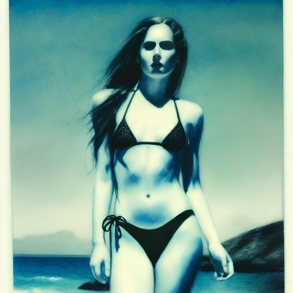 Swim Sketch Polaroid 3