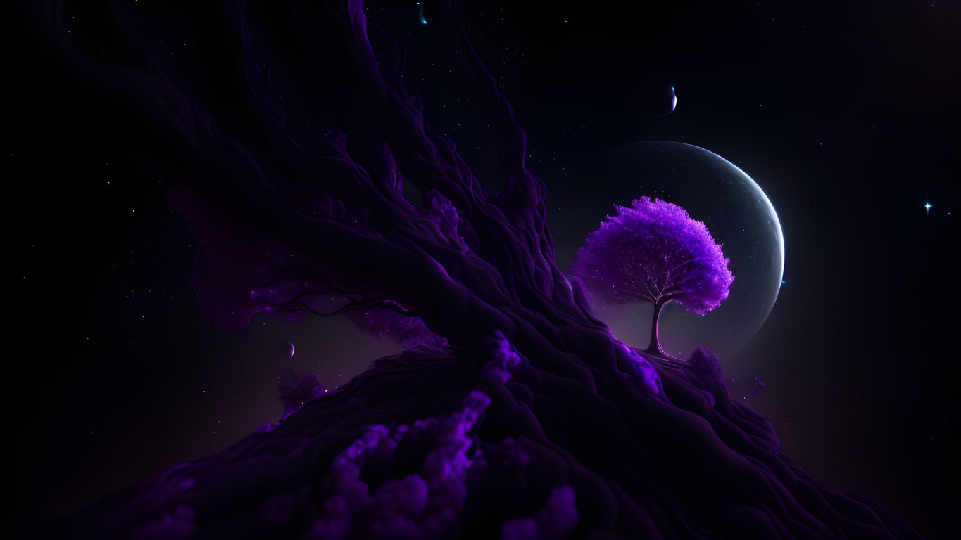 Windows: Purple Life Tree