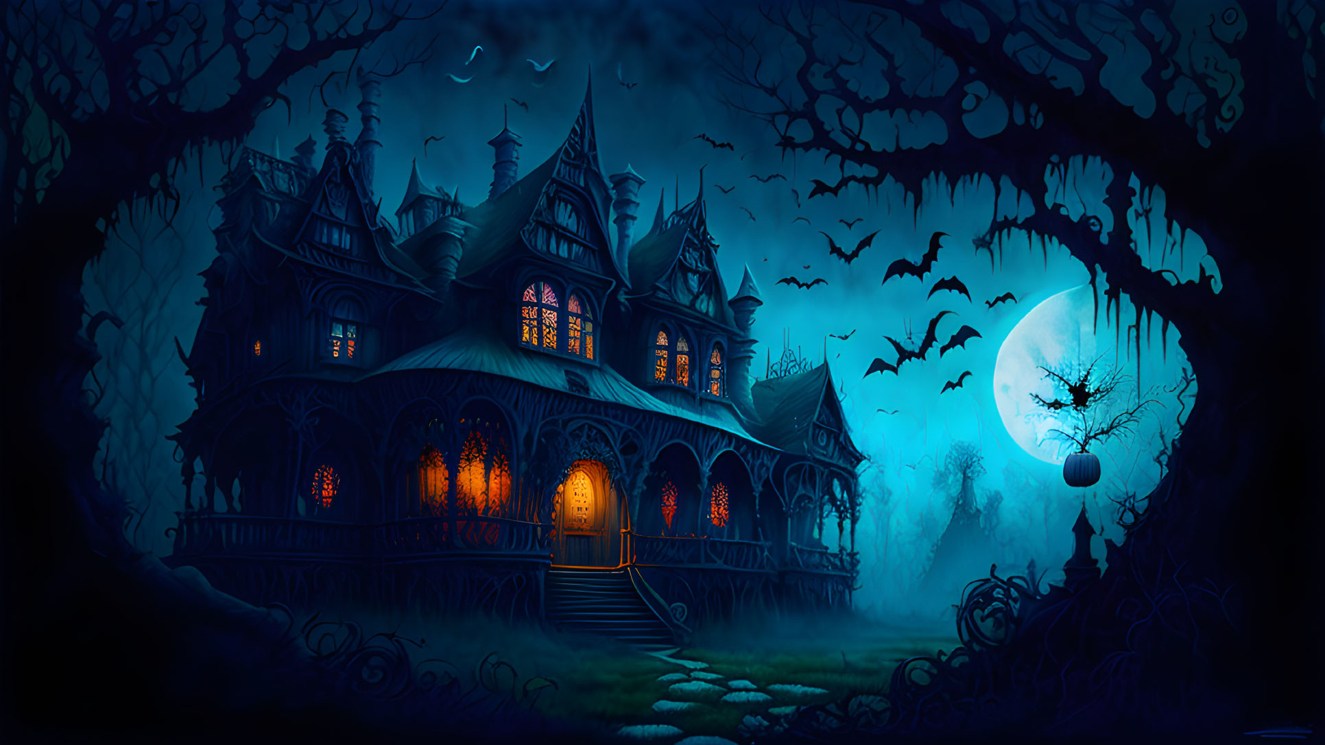 Windows: Halloween Mansion