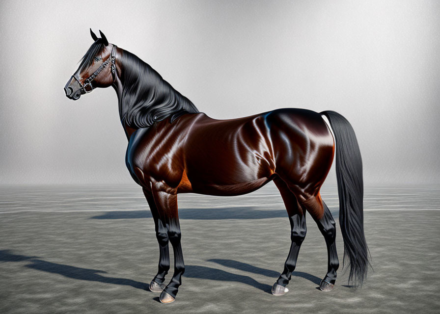 chestnut-horse-painting-