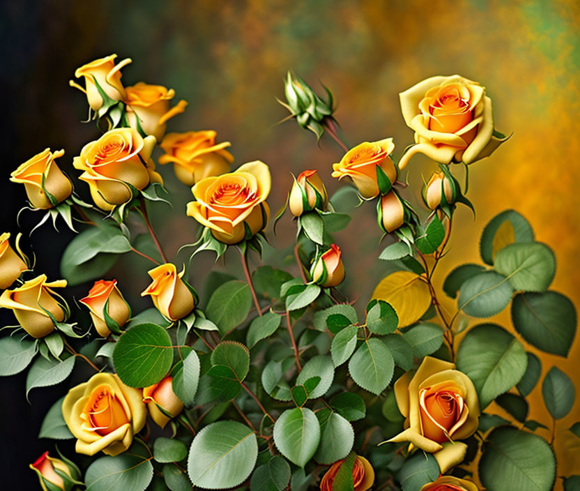 High resolution, beautiful roses, colored personal