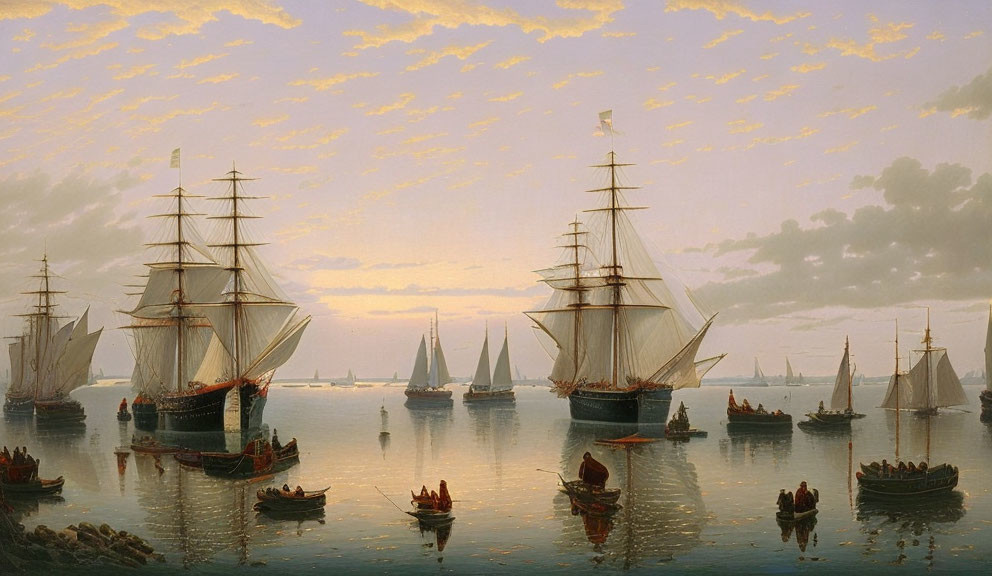 Boston Harbor by Fitz 1856
