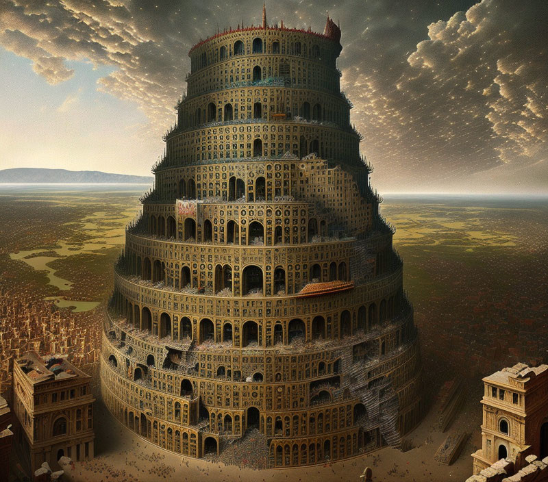 Tobias Verhaecht--The Tower of Babel