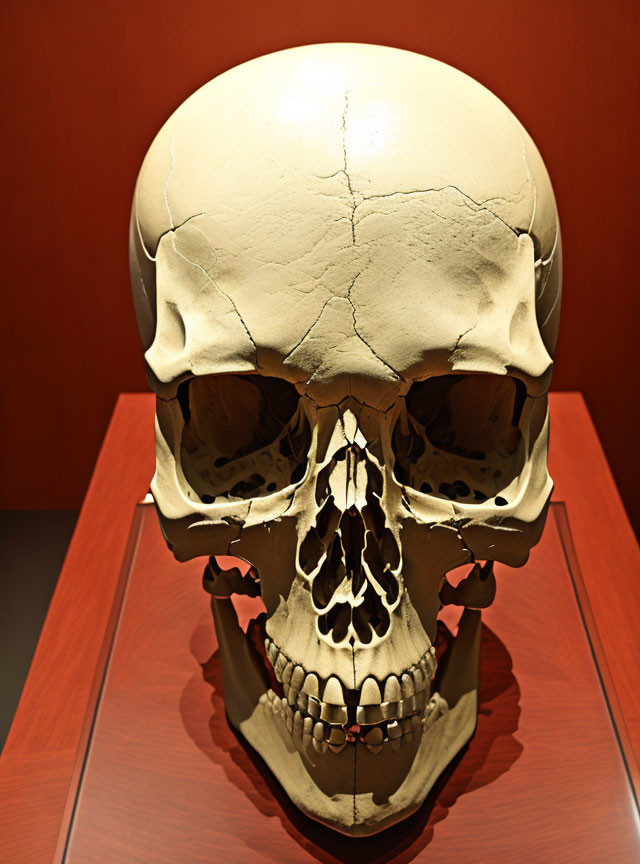 Human skull, Tokyo Museum