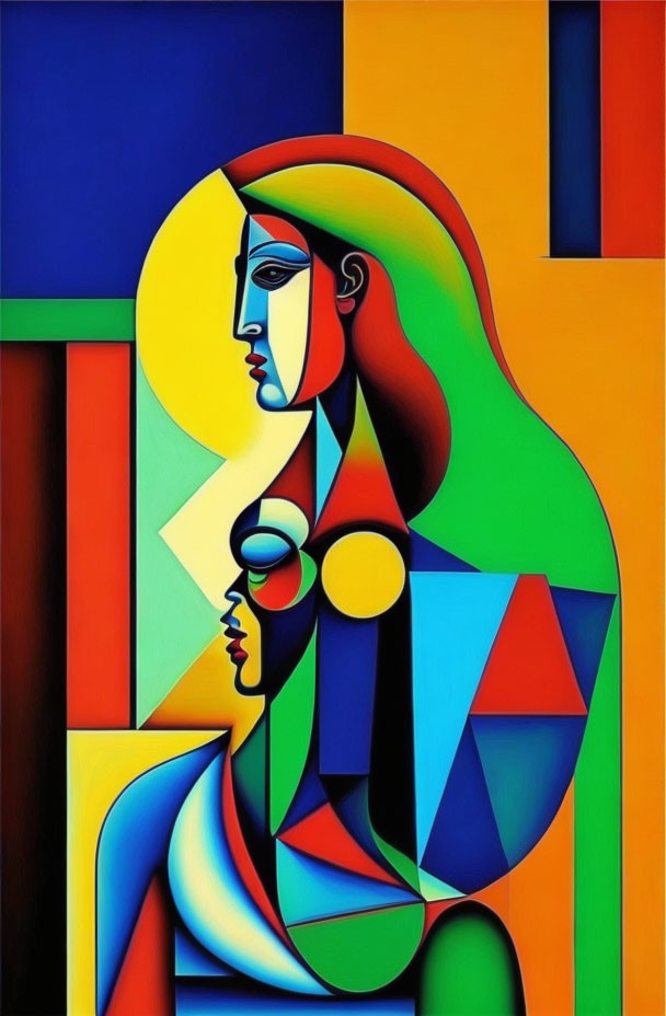 3 Picasso style dreams of a woman